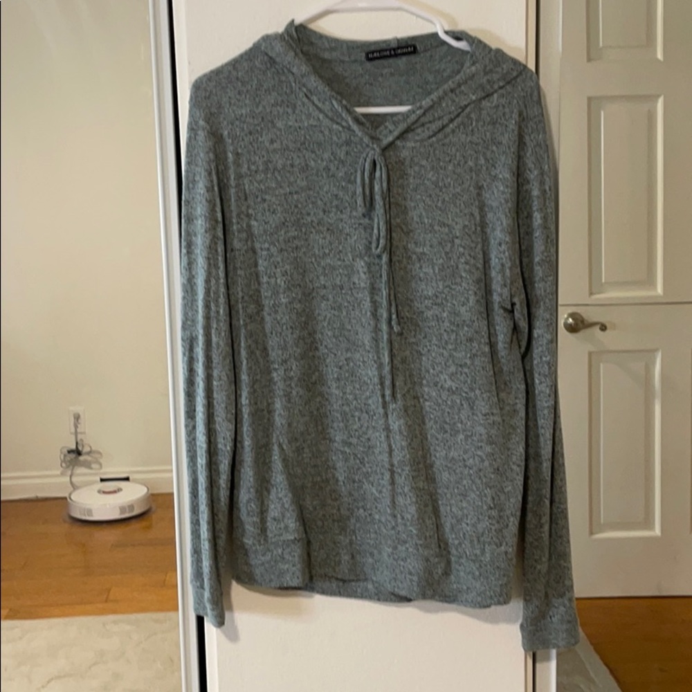 Blue sweatshirt